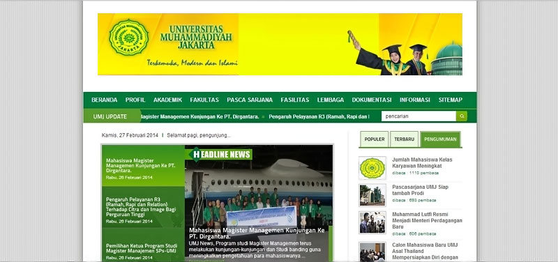20 desain website terbaik kampus indonesia 10