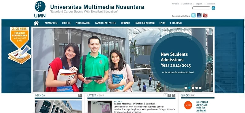 20 desain website terbaik kampus indonesia 12