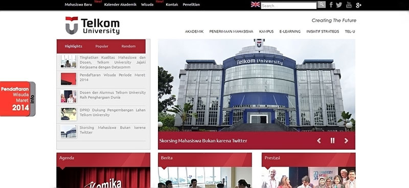 20 desain website terbaik kampus indonesia 15