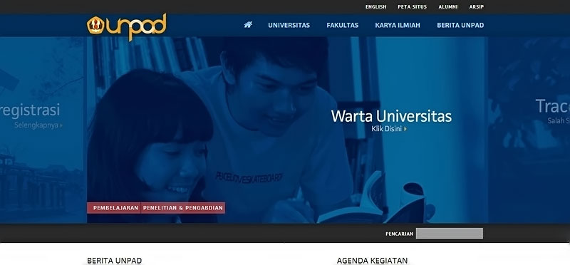 20 desain website terbaik kampus indonesia 2