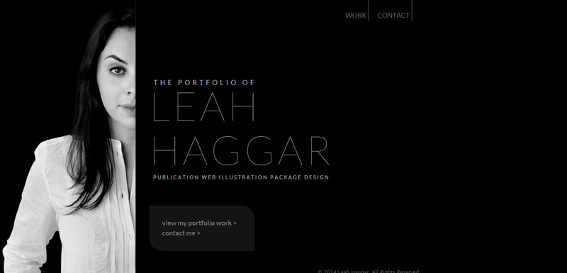 black and white website Leah-Haggar