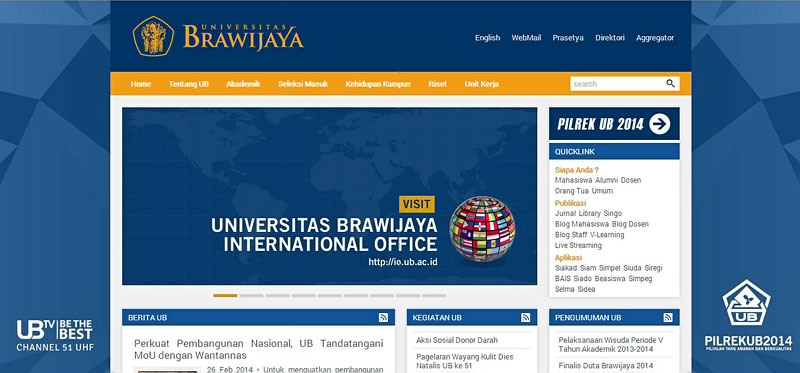 Ini Dia 20 Desain Website Terbaik Kampus di Indonesia 