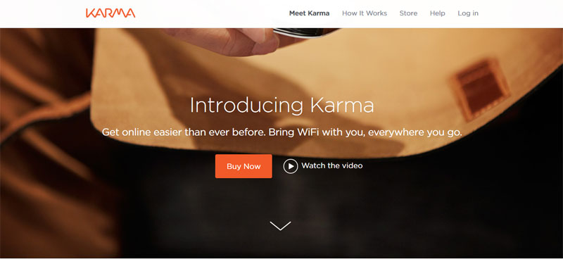 Web Design with Fixed Header yourkarma