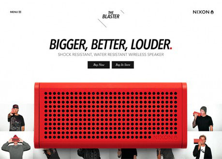 Single Page Web Design Nixon