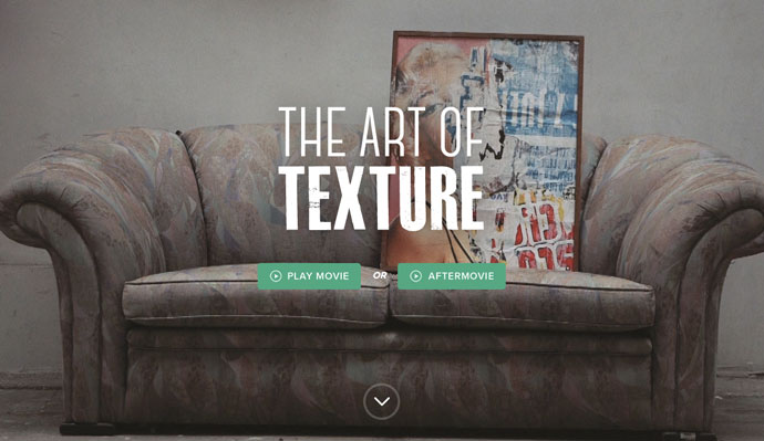 Single Page Web Design arttexture