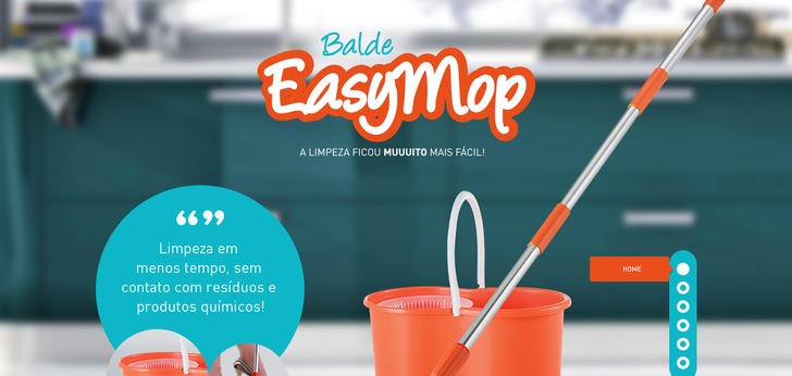 Single Page Web Design easymop