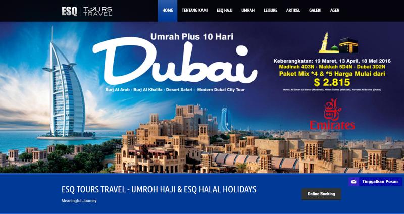 ESQ Tours Travel Travel Umroh Haji ESQ Halal Holidays